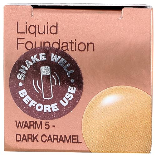 Mineral Fusion Full Coverage Foundation Warm 5 - Liquid Matte