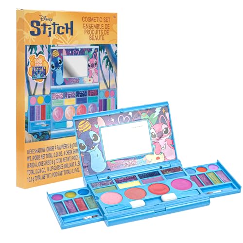 Townley Girl Stitch Fold-Out Makeup Palette with Mirror