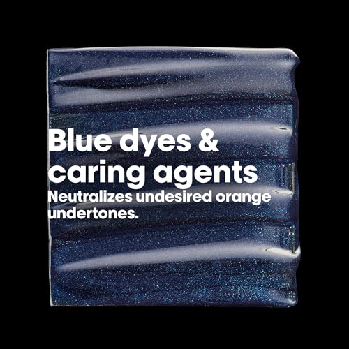 L'Or?al Professionnel Paris Vitamino Color Spectrum Blue Shampoo - Neutralizes Orange Tones, Enhances Shine & Vibrancy, Maintains Day 1 Hair Color, Hydrates & Strengthens Light Brown Hair