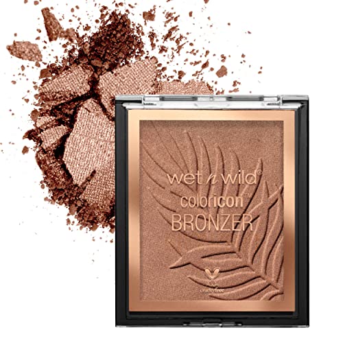 Wet n Wild Color Icon Bronzer Sunset Striptease - 0.38 oz, Long-Wear Sun-Kissed Glow