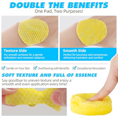 Kojic Acid & Turmeric Cleansing Pads - 60 Count Face