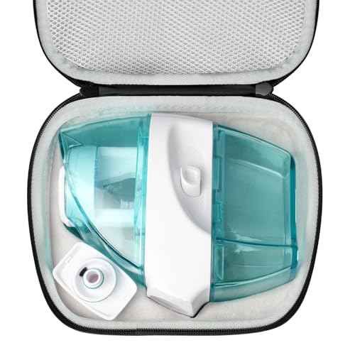sarlar Nose Cleaner Travel Case for Navage Nasal Irrigation System, Nose Pillows, Nasal Dock, Salt Pods & Accessories, Custom Design Hard Carrying Case Ideal for Travel & Home Storage