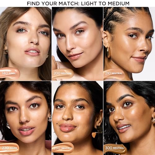 L'Oreal Lumi Le Glow Skin Tint Foundation - Lightweight Water-Based, Neutral 200