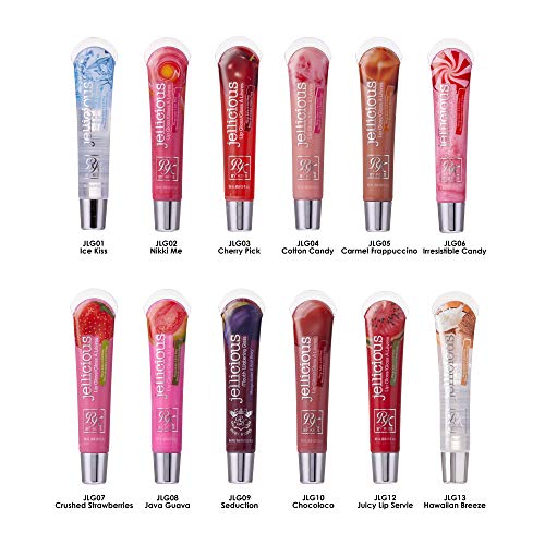 KISS Ruby Kisses Jellicious Mouth Watering Lip Gloss (JLG01 - Ice