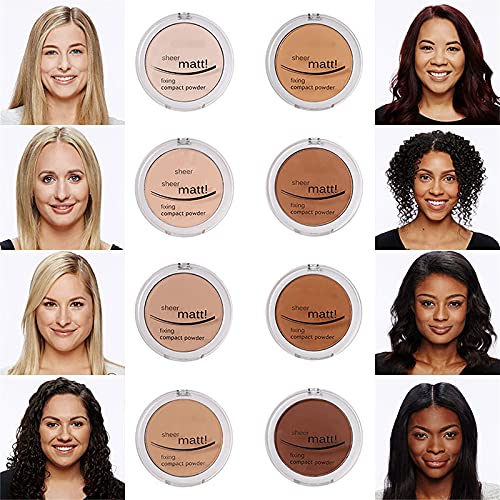 Phoera Sheer Matte Setting Powder - Vitamin E Foundation Fixer