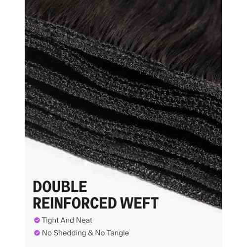 15A Straight Bundles Human Hair Bundles Straight 100% Unprocessed Raw Vietnamese Human Hair Weave Bundles Human Hair Natural Black Color Long Service Life 16 Inch