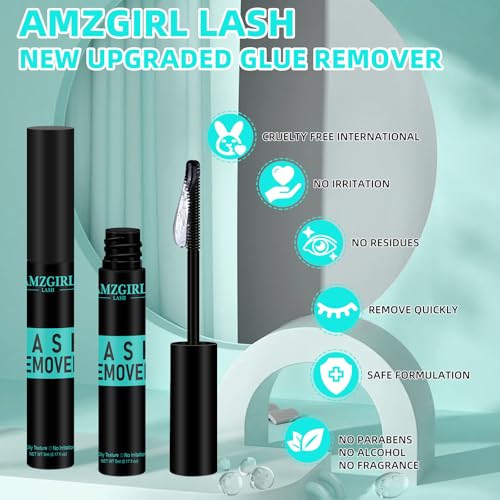 Lash Extension Remover Oil - Safe Cluster Lashes Adhesive Remover 5ml