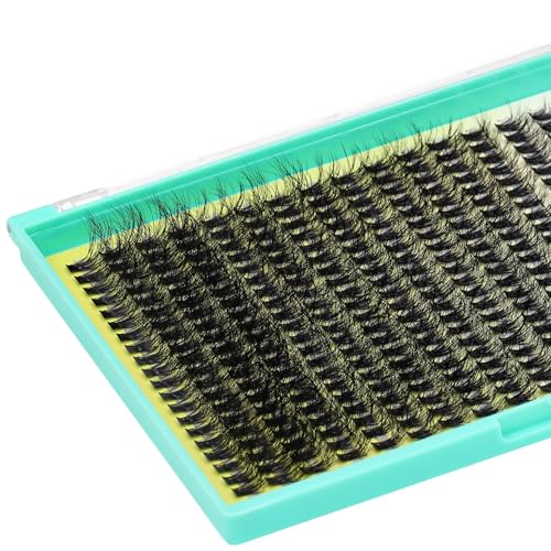 320 Cluster Lashes 30D Volume 10-18mm Mixed Wispy Individual Lashes