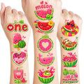 96 Watermelon Temporary Tattoos for Kids | Summer Party Favors