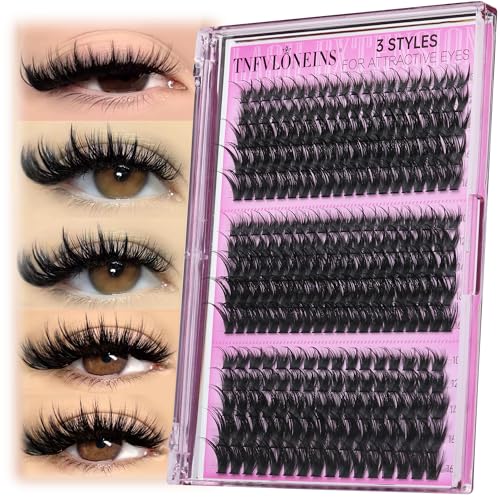 J-Wispy Lash Clusters 10-16mm Spiky Eyelash Extensions DIY Volume False Lashes