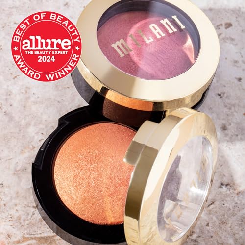 Milani Rose Blush Wild Rose - Matte Powder Blush for Cheeks, Natural Finish