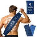 Yiclick Dual-Textured Exfoliating Washcloth - 35.4" Back Scrubber