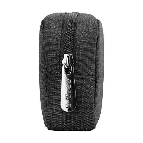 Small Makeup Pouch Organizer Bag 4x6 inch Black