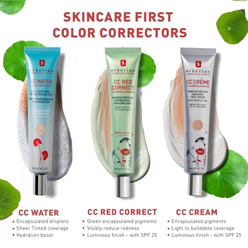 Erborian CC Water Gel Caramel - Tinted Moisturizer for Tan to Deep Skin