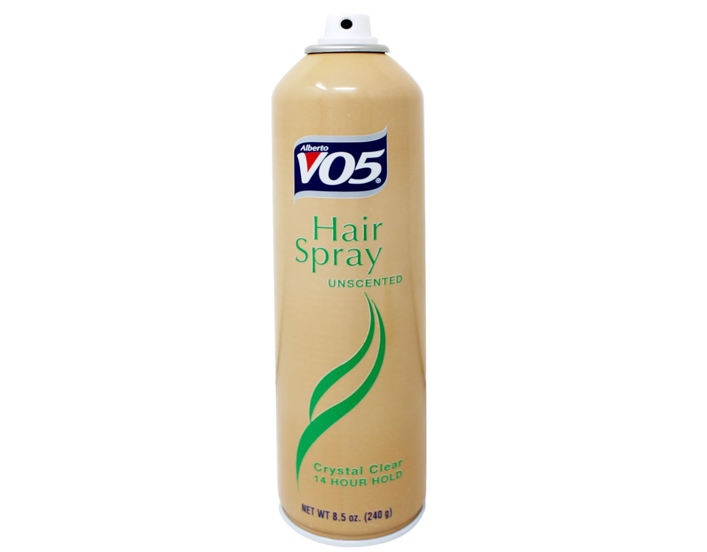 VO5 Crystal Clear Hairspray, Unscented 8.5 oz (Pack of 5)