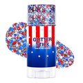 Red White Blue Glitter Stick for 4th of July & Memorial Day