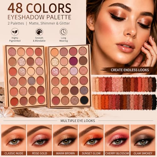 All-in-One Makeup Kit for Women - 100+ Colors Eyeshadow & More