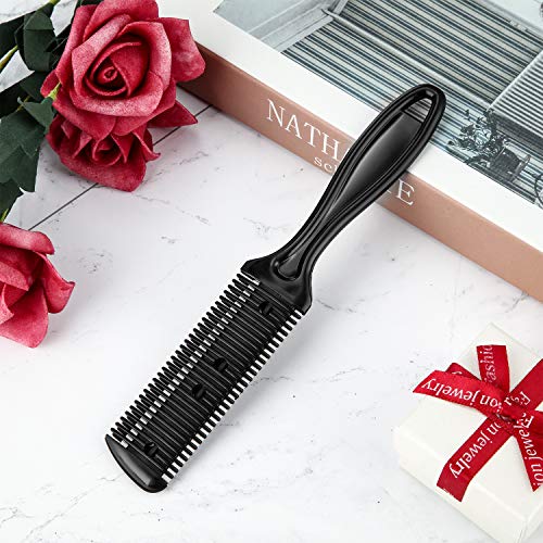 Maitys 3-Pack Hair Razor Combs with 10 Replacement Blades – Hair Cutting Tool