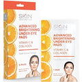 Vitamin C & Collagen Under Eye Patches - Reduces Dark Circles, Wrinkles & Crow's Feet, Brightening - Dermatologist Tested Korean Skincare - Clean Beauty, Cruelty-Free - 5 Pairs