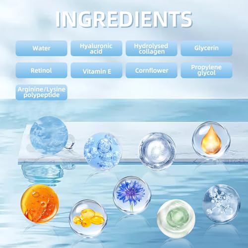 60Pcs Retinol Collagen Under Eye Patches for Dark Circles
