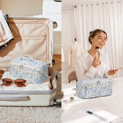 Quilted Floral Hair Tool Travel Case – Fits Dyson Airwrap
