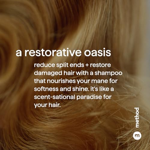 Method Repairing Shampoo, Island Mist, Hibiscus + Mango Nectar + Passion Fruit notes, 14oz