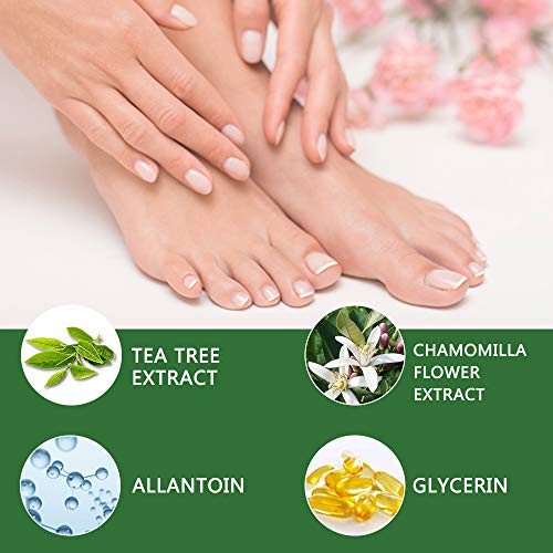 ALIVER Exfoliating Foot Peel Mask 3 Pack - Tea Tree Callus & Dead Skin Remover