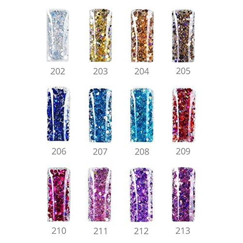 TONES Professional Acrylic Powder Collection ? Bubble-Free Application | Strong Adhesion - French Tip Ready Sculpting | 12 Vibrant Shades (Miss Brazil)