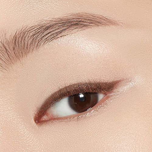 ETUDE Play 101 Pencil, Multi-Use Pencil as Eyeliner & Eyeshadow, Smudge-Resistant Color Fixing, Soft Gel Texture, Long-Lasting Finish, Korean Makeup, Beauty, Matte - Chocolate Brown (0.018 Ounce)