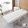 Soft Washable Massage Table Sheet Pad with Face Hole - Lash Bed Topper (75x28")