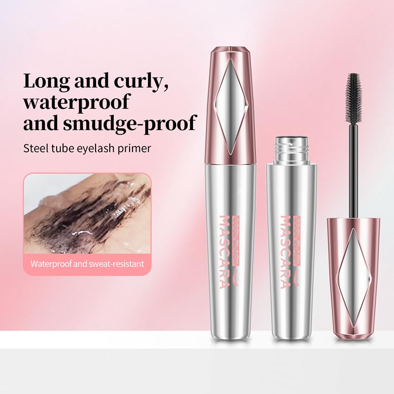 4D Silk Fiber Lash Mascara - Waterproof Volume & Length