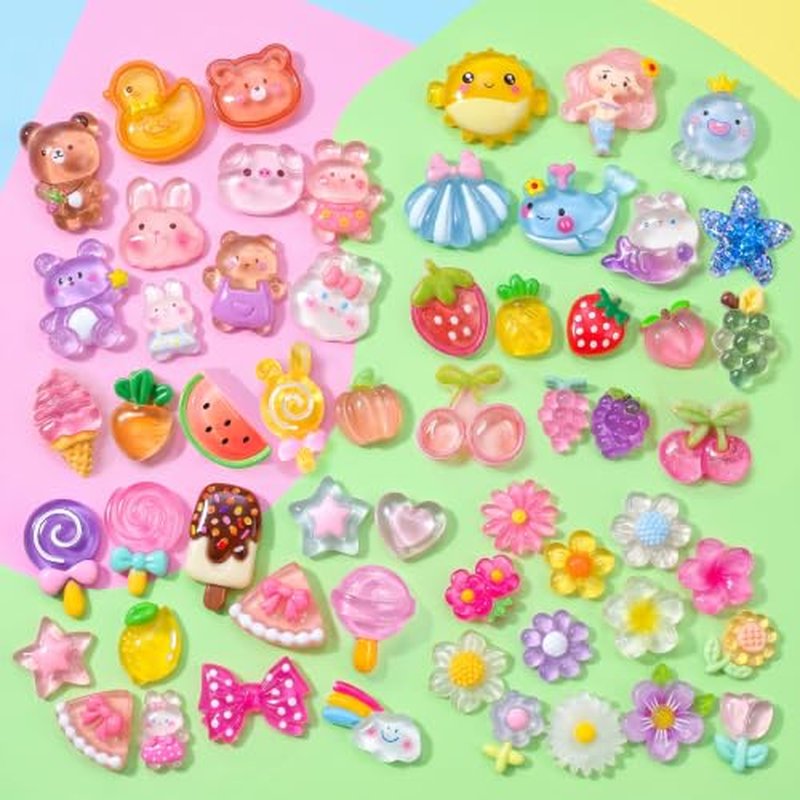 48-Color Bedazzling Kit with 100 Reusable Resin Charms
