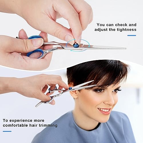 Hachacha 6.5in Hair Cutting & Thinning Scissors Set