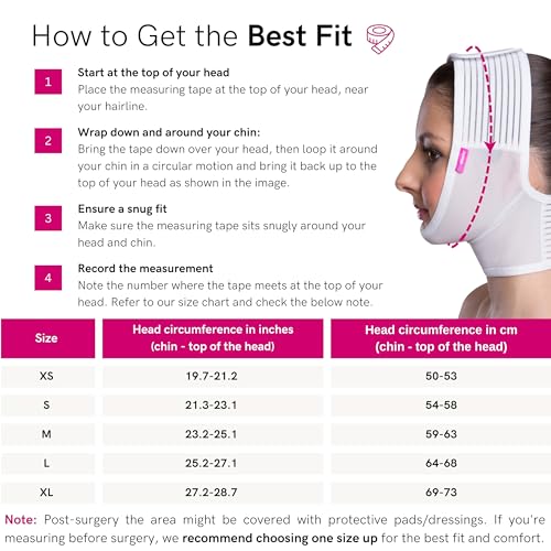 LIPOELASTIC Post-Surgical Chin Neck Compression Mask