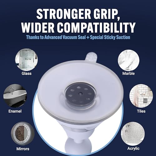 Fogless Shower Mirror for Shaving, 6.3" Anti-Fog