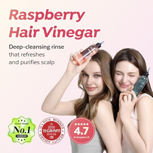 A'PIEU Raspberry Hair Vinegar Rinse - Scalp Cleanser 6.76oz