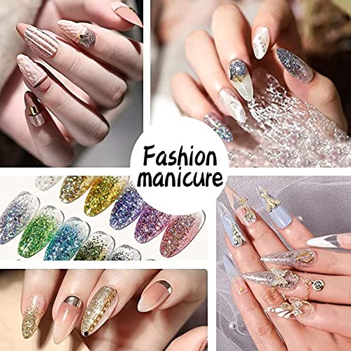 36 Colors Fine Glitter Set for Nails, Eyes & Crafts