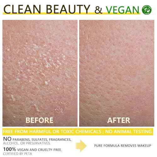 Vitamin E Cleansing Balm (3oz) ? Removes Waterproof Makeup & SPF, Hydrating, No Double Cleanse, Korean Oil-Based, Vegan, Travel-Friendly Tin with Magnetic Spatula, For All Skin Types