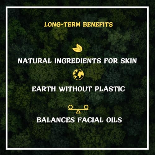Unscented Body Bar Soap for Women with Oily Skin - Charcoal, Salicylic Acid, Hyaluronic Acid & Glycolic Acid for Deep Clean & Clear Skin