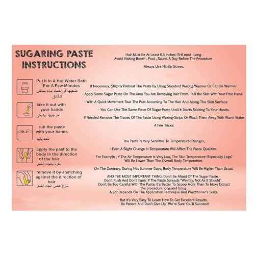 Packets Hair Removal Wax Waxing Sugar Sugaring Paste Natural All Body Parts All Hair Types Bikini Brazilian Underarms Face Easy to Prepare (12 Packs x 90 gm) Total 38 oz / 1080 gm