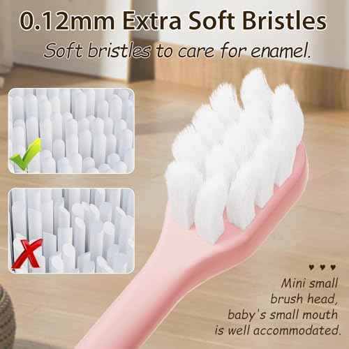 Kids Toothbrushes 8 Pack,Soft Bristle Toothbrush for Toddlers 2-12 Years Old, Cute Multicolor Boys Girls Toothbrushes,Clean Kids Teeth Bristles Not Easy to Shed