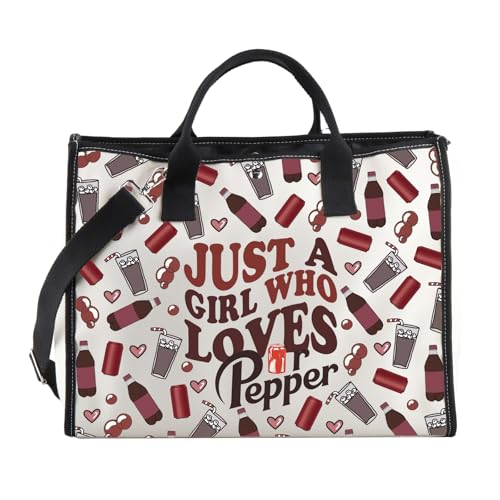 Dr. Pepper Beverage Tote Bag for Fans - Perfect Gift for Soda Lovers