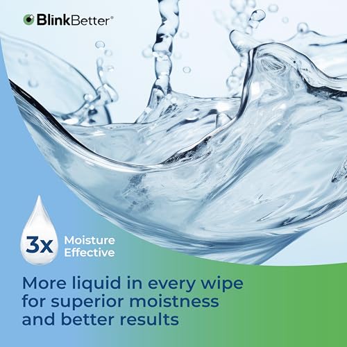 BlinkBetter Tea Tree Oil Eyelid Wipes - 20 Pack