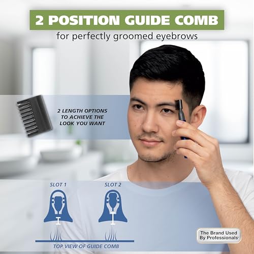 Wahl Micro Groomsman Battery Trimmer for Nose, Ear & Eyebrows