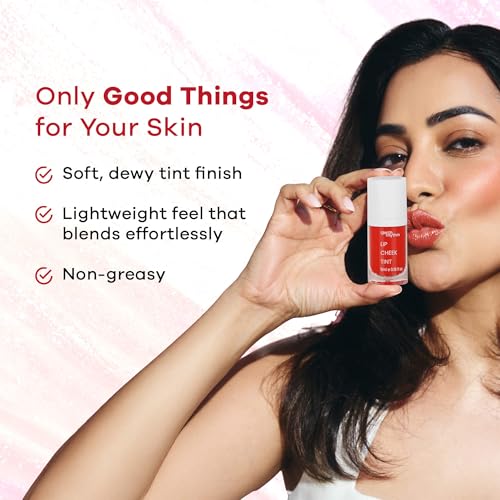 Earth Rhythm Lip & Cheek Tint Cherry 5ml - Hydrating