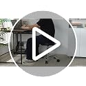 Heavy Duty Rolling Stool with 450 lb Capacity - Height Adjustable