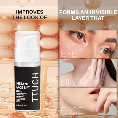 Instant Firmx Eye Cream,Instantly Removes Bags, Dark Circles, Puffiness. Instant Wrinkle Reduction Eye Cream,Instant Face Lift Cream,Tightens Delicate Skin 30g (Black)