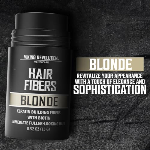 Viking Revolution Blonde Hair Fibers for Thinning Hair