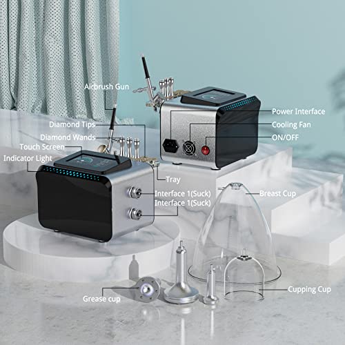 Vacuum Cupping Therapy Machine 3in1 | 34 Cups | 5" Touch