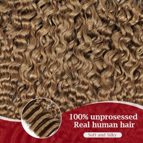 Miracle Invisible Knots 16" Crochet Hair - 100% Human Hair, Lightweight & Easy Install